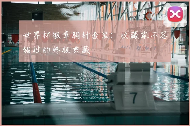 世界杯徽章胸针套装：收藏家不容错过的终极典藏